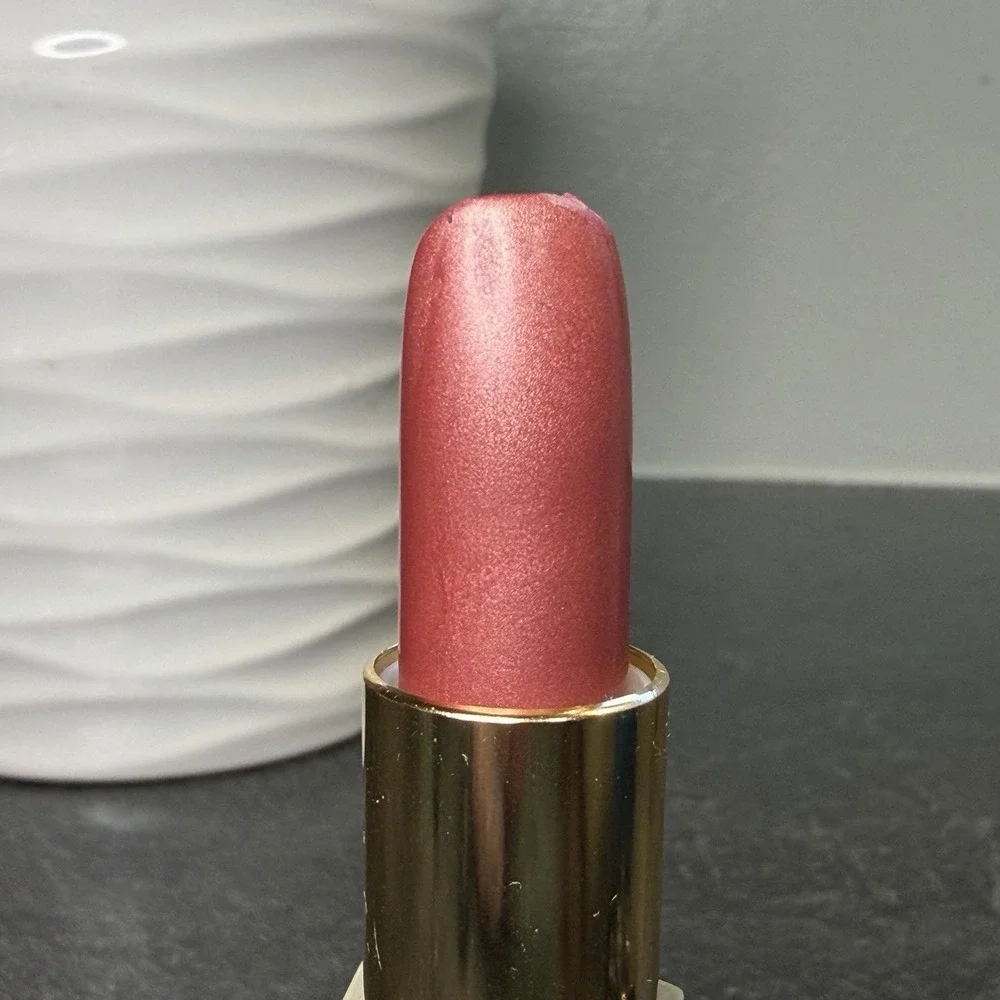 NEW Vintage Lancome ROSE Shimmer Lipstick Full Size‎ Damaged Tube VHTF